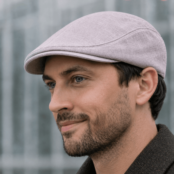 Natural Linen Cap