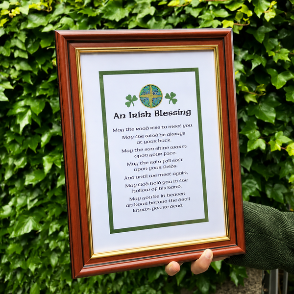 Irish Blessing Print Parchment