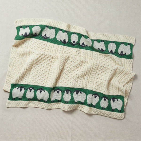 Aran Sheep Throw