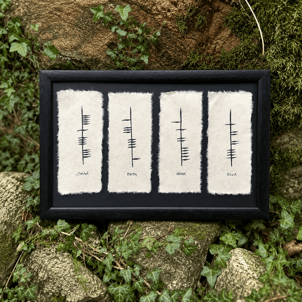Ogham Personalized - Any 4 Names