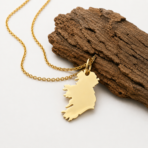 Ireland Map Necklace