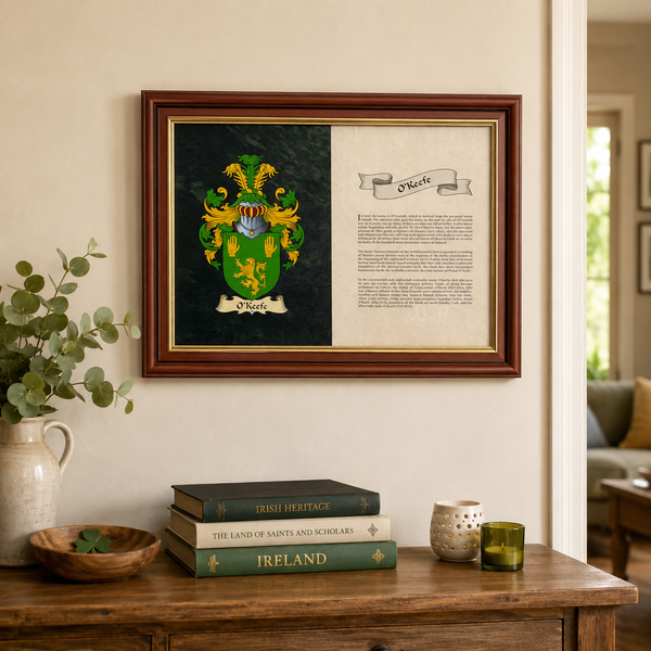 Family Crest Story Parchment