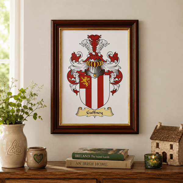Family Crest Parchment - ANY NAME - Made to Order