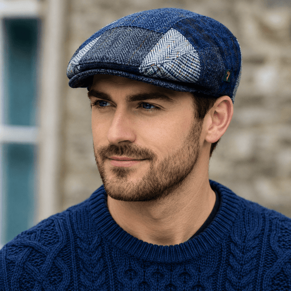 Traditional Flat Cap Patchwork