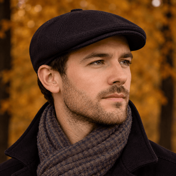 Peaky Blinder Black Cap