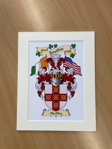 Limited Edition Southie Family Crest Mount
