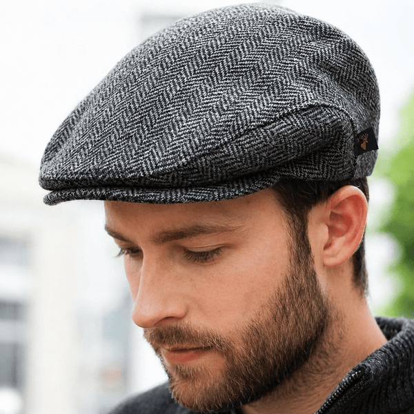 Traditional Flat Cap Grey
