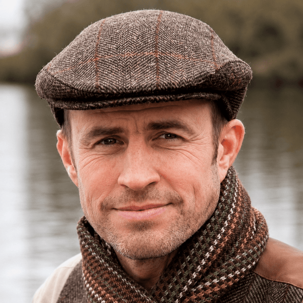 Brown Trinity Flat Cap