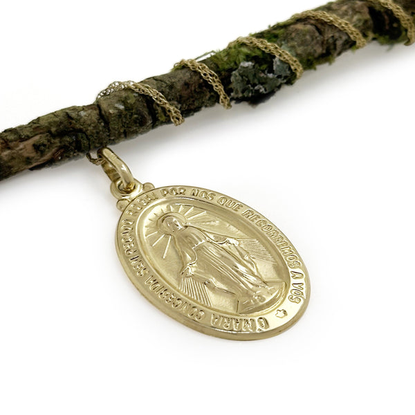 9ct Gold Miraculous Medal