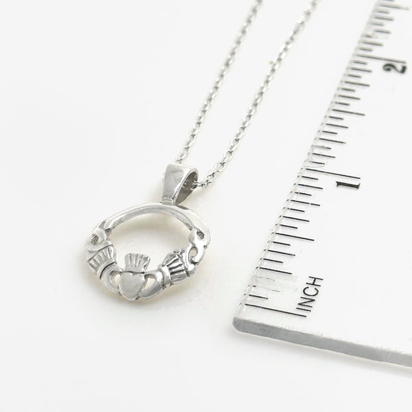 Classic Claddagh Necklace
