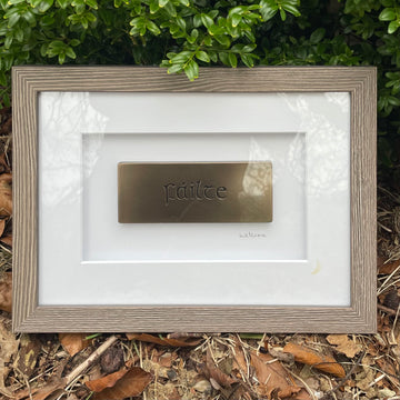 Wild Goose "Fáilte" (Welcome) Framed Wall Plaque
