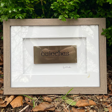 Buíochas (Gratitude) Framed Wall Plaque