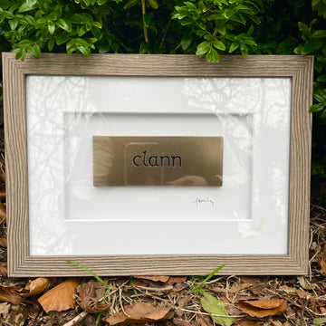 Wild Goose Clann (Family) Framed Wall Plaque