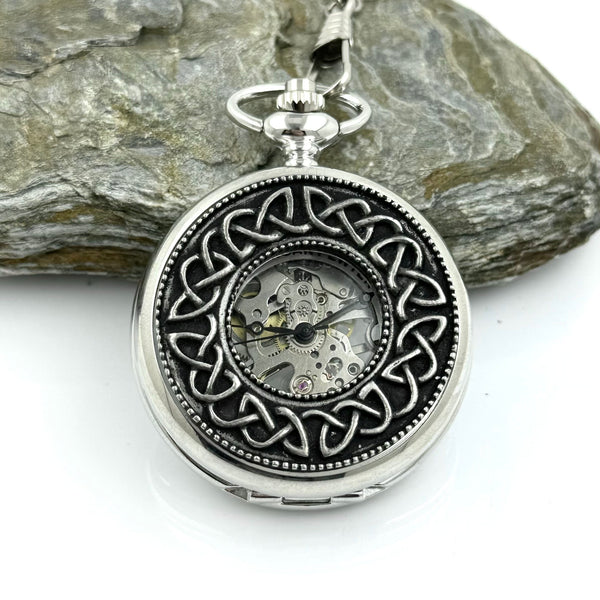 Pocket Watch Trinity Knot Design