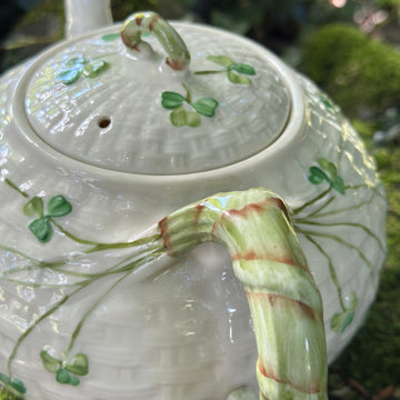 Belleek Classic Shamrock Teapot