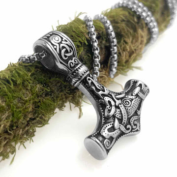 Large Mjolnir Necklace