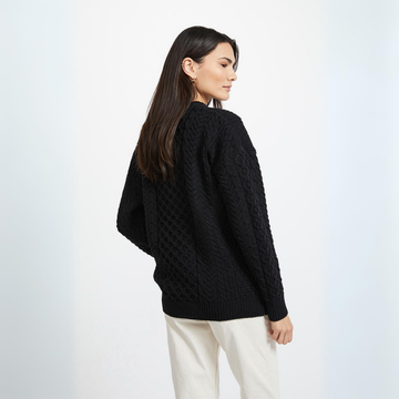 Inisheer Traditional Ladies Aran Sweater