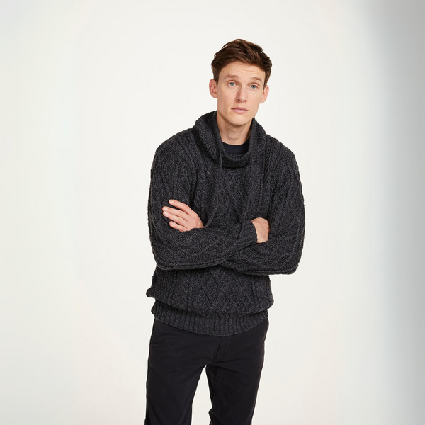 Nephin Mens Aran Sweater