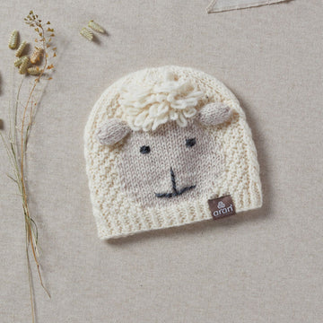 Shepley Baby Aran Wool Hat