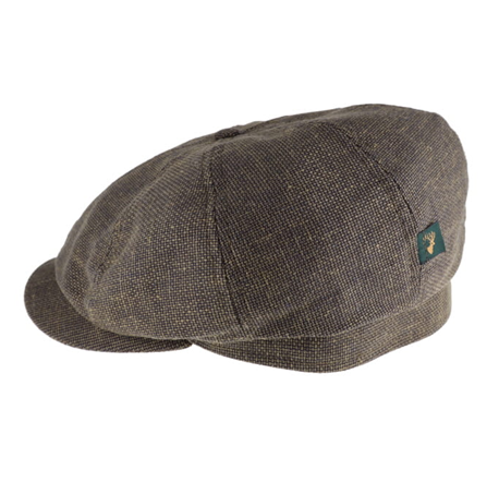 Grey Driving Linen Cap