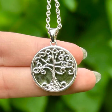 Tree Of Life Connemara Marble Pendant