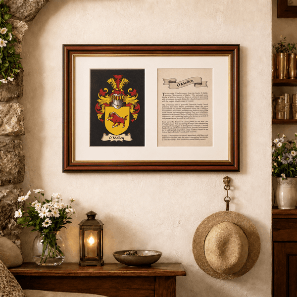 Family Crest Story Parchment