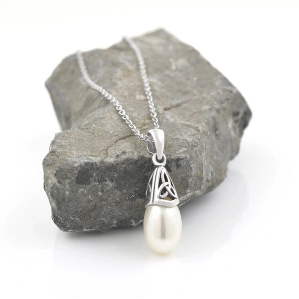 Sterling Silver Pearl Necklace