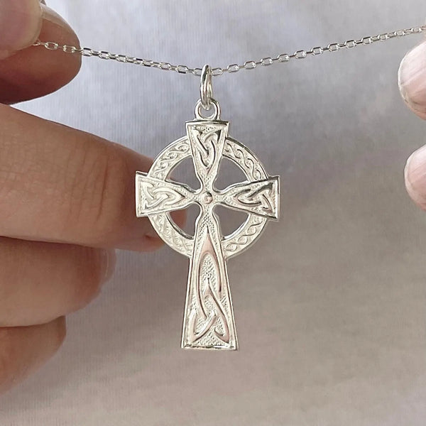 Large Traditional Irish High Cross