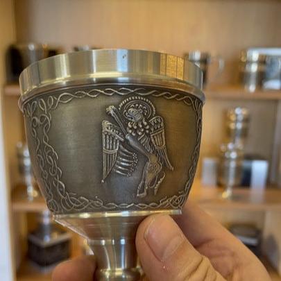 Evangelists Wine Goblet - Mark The Lion,Goblets