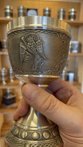 Evangelists Wine Goblet - Mark The Lion,Goblets