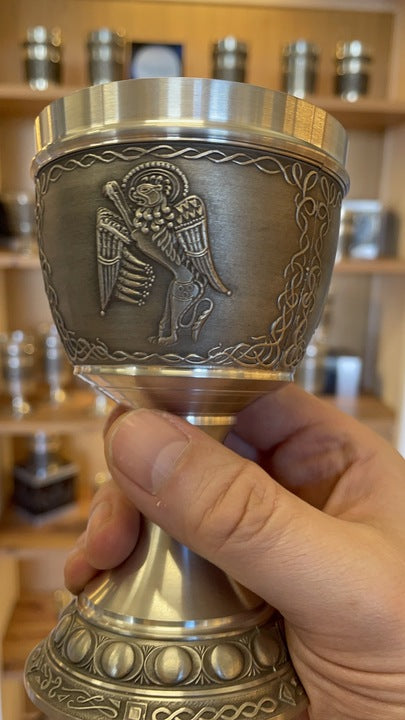 Evangelists Wine Goblet - Mark The Lion,Goblets
