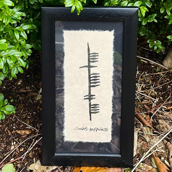 Ogham Gaelic - Happiness / Sonas