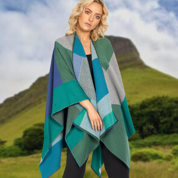Jimmy Hourihan Patchwork Design Shawl