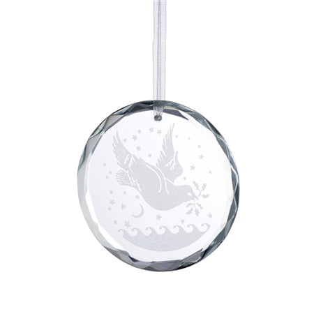 Galway Crystal Round Hanging Ornament