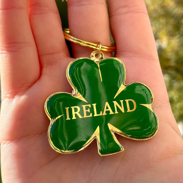 Shamrock Keychain