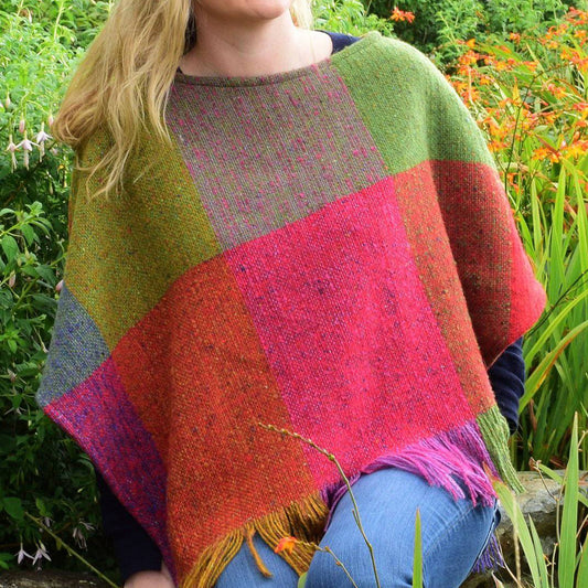 Studio Donegal Tweed Poncho