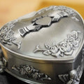 Mullingar Pewter Jewelry Box with Claddagh Design,jewelry box