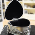 Mullingar Pewter Jewelry Box with Claddagh Design,jewelry box