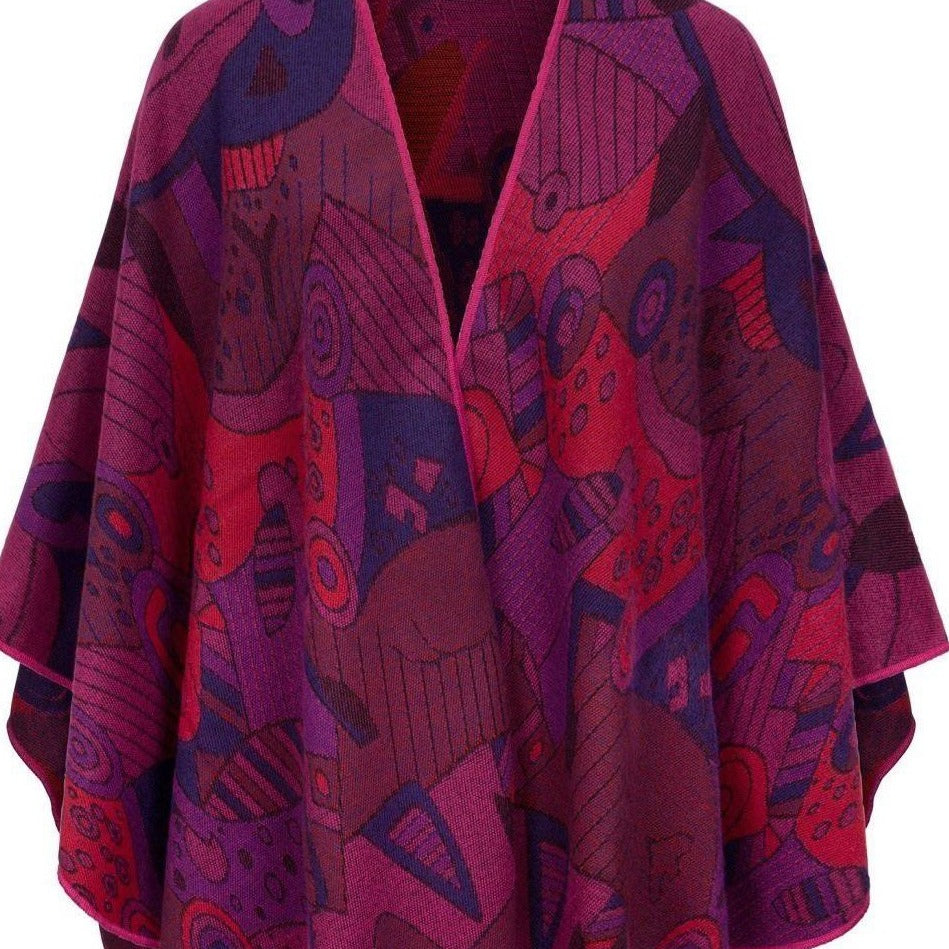 Jimmy Hourihan Shawl With 'Picasso' Inspired Motif