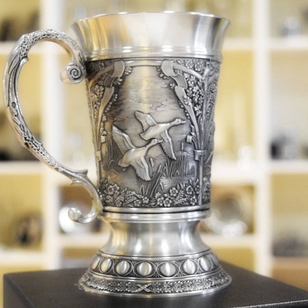 Mullingar Pewter Woodlands Tankard The Duck