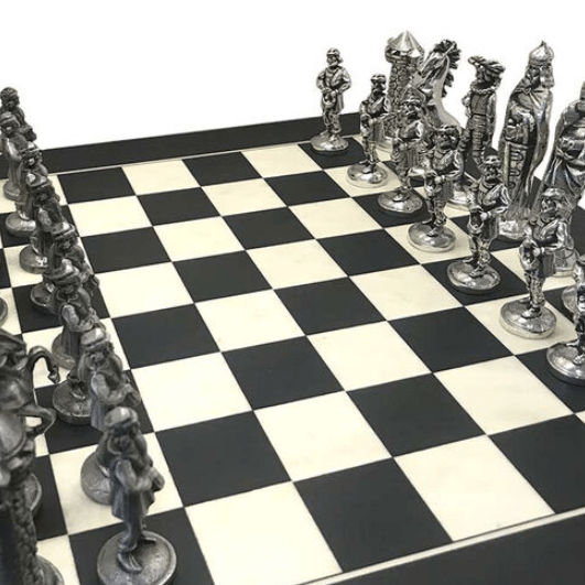 The world's most famous chess set inspires a board game in a Game of  Thrones-like medieval Britain