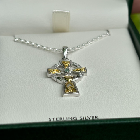 Claddagh Cross Necklace