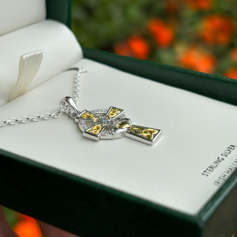 Claddagh Cross Necklace