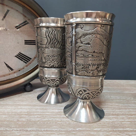 Exclusive - Irish Legends Pewter Goblet