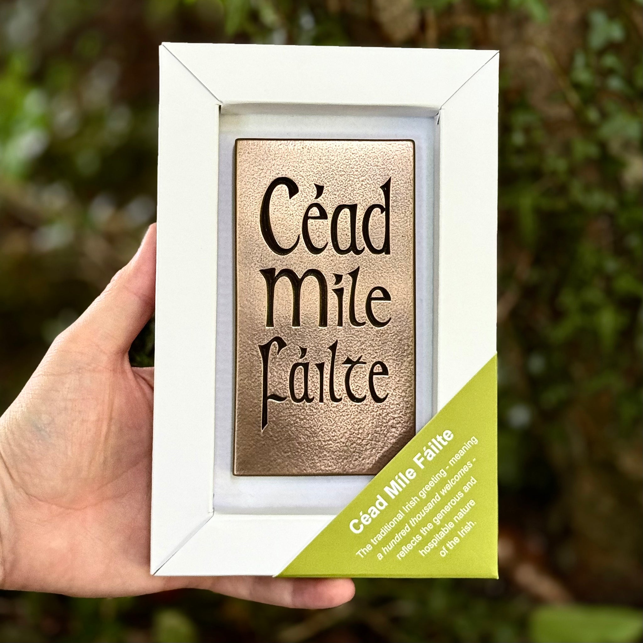 Céad Míle Fáilte Wall Plaque