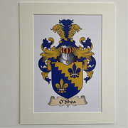 Personalized Family Crest Mount - Made to Order