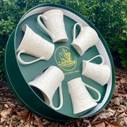 Belleek 6-Mug Set with Claddagh Insignia