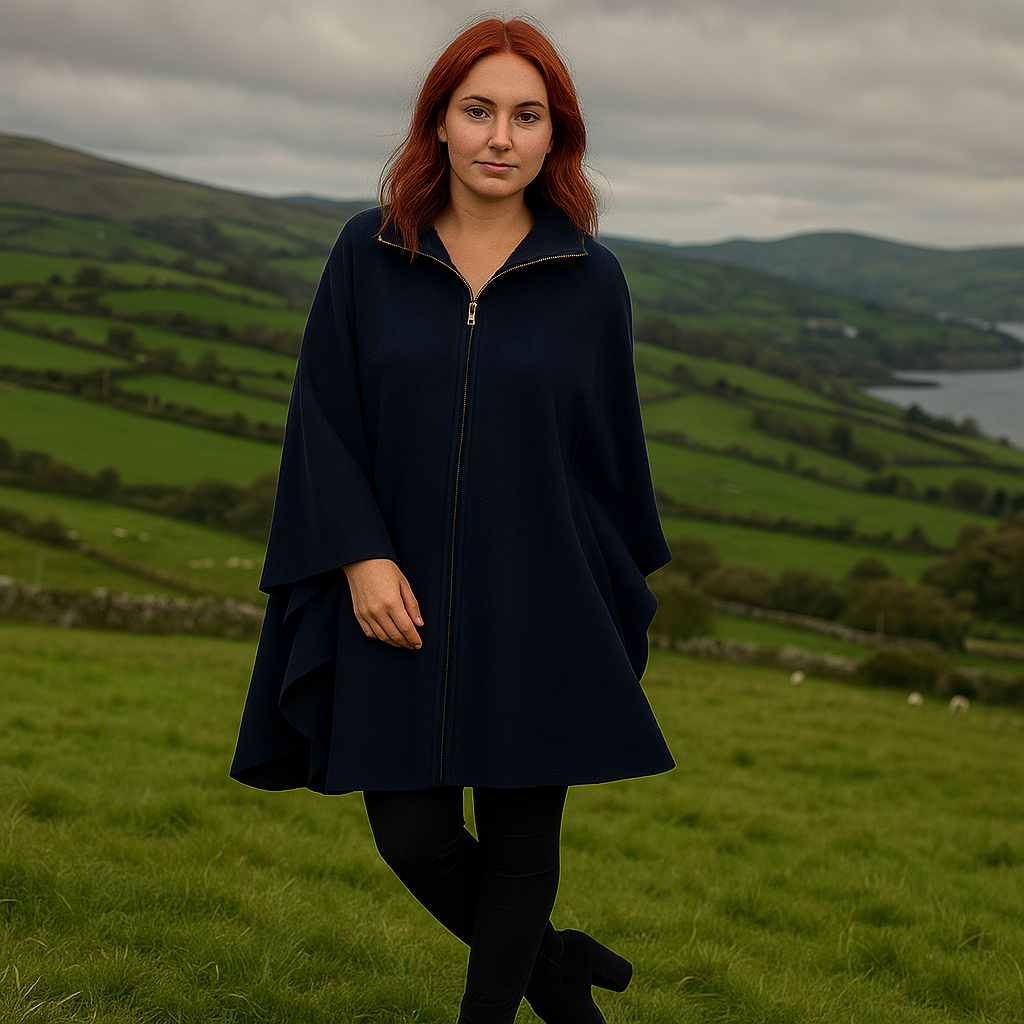 Jimmy Hourihan Cape With Zip