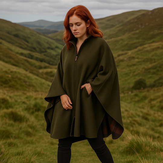 Jimmy Hourihan Cape With Zip