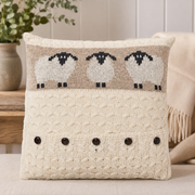 Aran Sheep Cushion Cover